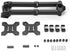 WALI Dual Monitor Arm, Fully Adjustable Pole Mount Bracket for WALI Monitor Mounting System (002ARM), Black