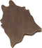 Hide & Drink, Durable Thick Leather Cowhide Shaped Rug Coffee & Drinks Coasters (6-Pack) Handmade :: Bourbon Brown