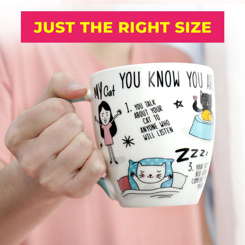 Love Mug: Crazy Cat Lady Mug - Crazy Cat Lady Gifts, Birthday Gifts for Cat Mom, Cat Mom Coffee Mug Cup. Cat Mom Coffee Mugs, Crazy Cat Lovers Mug, Coffee Mug Cat, Cat Mug for Women. Best Cat Mom Mug