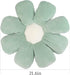 Flower Pillow Flower Floor Pillow Cute Pillows Aesthetic Daisy Pillow Flower Floor Pillow Seating Cushion Flower Pillow Indie Flower Shaped Pillow (Green)