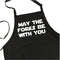 ApronMen, May the Fork BBQ Grill Adjustable Apron for Men, One Size