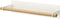 Yamazaki Home Hanger Magnetic Paper Kitchen Storage | Steel + Wood | Small | Towel Holder, White
