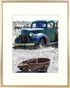 Golden State Art, 11x14 Gold Picture Frame Displays Photo 8x10 with Ivory Mat or 11x14 Without Mat for Wall Mounting Aluminum Frames with Real Glass (Pack of 1)