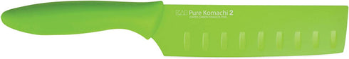 Kai PRO Pure Komachi 2 Nakiri Knife 5.5", Ideal Chopping Knife for Vegetables, Great All-Purpose Chef Knife, Professional Nakiri Knife, Hand-Sharpened Japanese Kitchen Knife