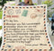 WINGSIGHT Letter Throw Blankets Mom to My Son Super Soft Warm Large Flannel Blanket Suitable for Birthday and Anniversaries Gifts for Bed, Sofa,Camping and Travel (59"x47", Mom-Son)
