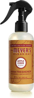 Mrs. Meyer's Clean Day Room and Air Freshener Spray, Non-Aerosol Spray Bottle Infused with Essential Oils, Apple Cider Scent, 8 fl oz
