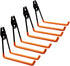 Garage Storage Utility Hooks,Wall Mount&Heavy Duty Garage Hanger & Organizer to Handle Ladder, Hold Chairs,with Premium Steel to Hang Heavy Tools for Up to 55lbs(Set of 4)
