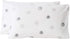 SUSYBAO 100% Cotton Pillowcases King Size Set of 2 White Polka Dots Bed Pillow Covers Envelope Closure End Pillow Encasement Premium Quality Soft Breathale Easy Care(2 Pack, 20 x 36 inch)