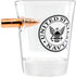 US Navy Bullet Glasses USN Drinking Glasses with Bullets (2 Oz)
