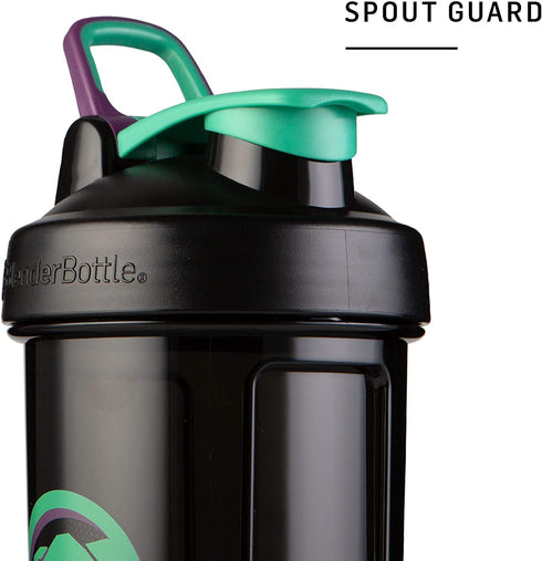 BlenderBottle Marvel Shaker Bottle Pro Series Perfect for Protein Shakes and Pre Workout, 28-Ounce, Spider-Man Web
