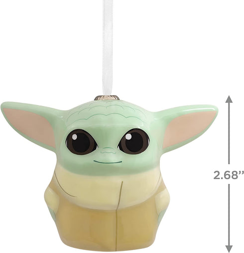 Hallmark Star Wars: The Mandalorian The Child Decoupage Christmas Ornament