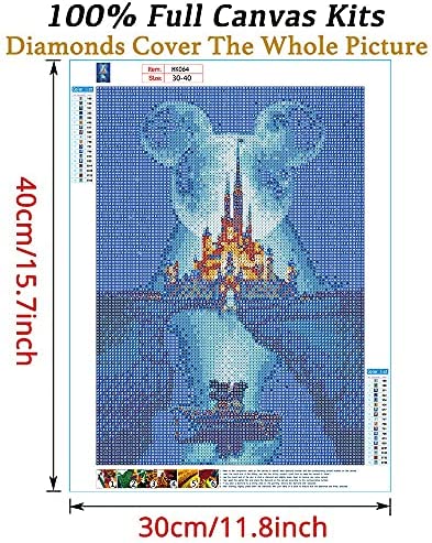 CHANGBAISHAN 5D Diamond Painting Kits for Adults and Kids - DIY Full Drill Diamond Painting 12''×16'' - Crystal Rhinestone Diamond Art Kits for Adults and Kids - Home Wall Decor - Relaxing Gifts