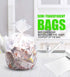 Clear Medium Garbage Bags FORID 8 Gallon Trash Bags 30 Liter Wastebasket Bin Liners 220 Count Plastic Trash Bags for Bathroom Bedroom Office Trash Can