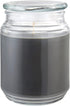 Candle-lite Scented Candles, Moonlit Starry Night Fragrance, One 18 oz. Single-Wick Aromatherapy Candle with 110 Hours of Burn Time, Gray