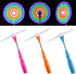 HFXXAD Flashing Light Up Windmill for Kids, 3 Pcs Spinning LED Music Colorful Windmill, Glow in The Dark Party Supplies, Kids Birthday Party Favors for Teens (Without Dry Battery)