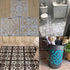 Lindin 3PCS Tile Stencil 12x12 Inch - Large Stencils Painting for Floor Wall Furniture Fabric Wood - Reusable Art Mandala Stencils Painting (Style 2)