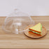 BESTONZON Food Cover Dome Food Screen Protector Fly Cake Cover for Home Restaurant Use (8.5x 5.9 Inch)