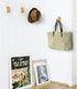 Wood Wall Hooks - Pack of 4 Decorative Wall Hooks for Hanging Coats - Perfect Backpack Hanger, Hat Hooks for Wall - Each Heavy Duty Wooden Wall Hook Holds 6lbs-33lbs (Beech, 4Pack)