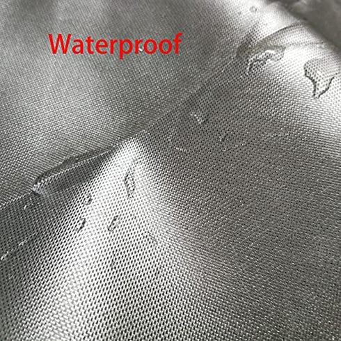 Anti-Static Printers Dust Covers Jacket Universal Copiers Case Protector Compatible for Canon PIXMA TR4520 MG7750 MG6100 MG2550S / HP Envy 5530/7640 Epson Workforce - Silver