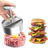 ANQUIPET Burger Press, Stainless Steel Adjustable Hamburger Press Patty Maker, Non-Stick Smash Burger Mold for Griddle, Ideal for Beef Veggie Burger BBQ Barbecue Grill