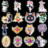 Sailor Moon Pretty Guardian Waterproof Stickers/Decals (50 pcs) of Japanese Anime Cartoon for Laptop Skateboard Snowboard Water Bottle Phone Car(Sailor Moon)
