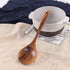 5 Pcs Luxury Wooden Kitchen Utensils Spoons Non Stick Spatula Cooking Utensils Set-Best Wood Spatula Paddle, Slotted Spatula, Angled Turner Spatula, Serving Cooking Spoon & Mixing Spoon Utensil