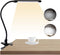 COSYWARM 6W Clip on Light, LED Reading Light for Bed Headboard, Eye Caring Reading Lamp for Bed, Gooseneck Design for Book Clamp Light, 2 Brightness Levels, Clip on Lamp for Desk, Bed Headboard.