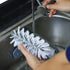Glass Cup Brush Cleaner with Suction Cups for Bar Kitchen Sink