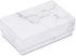 TheDisplayGuys 25-Pack #21 Cotton Filled Cardboard Paper Jewelry Box Gift Case - Marble White (2 5/8" x 1 5/8" x 1")