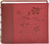 Golden State Art Photo Album, Holds 200 4"x6" Pictures, 2 Per Page, Faux Leather Vintage Inspired Cover, P52028-7 Marron
