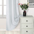 DWCN Blackout Curtains - Room Darkening Thermal Insulated Living Room and Bedroom Curtains 38 x 84 inches Long, Set of 2 Window Curtain Panels, Greyish White