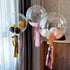 HappyBoom 10-Pack 20" Big Transparent Bobo Balloons - Large Clear PVC Bubble Balloons for Birthday, Bridal Shower, Centerpieces, Party Christmas, LED Decorations, Indoor and Outdoor Decoration.
