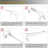 RANDOM 12-inch Bath Towel bar Bathroom Hardware Accessories Kitchen Nordic Minimalist Single-bar Stainless Steel Towel Rack Modern Hotel Style Wall-Mounted Mirror Chrome 96009-2-12C
