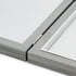 Afuly Rustic Double Picture Frame 4x6 Dual Grey Photo Frames Wooden Hinged Folding Vertical 2 Openings Unique Wedding Gifts