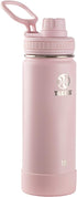 Takeya - 51079 Takeya Actives Insulated Stainless Steel Water Bottle with Spout Lid, 18 oz, Blush