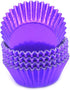 Mombake Standard Purple Foil Cupcake Liners Muffin Baking Cups for Party and More, 100-Count