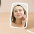 Makeup Mirror Touch Screen Vanity Mirror with LED Brightness Adjustable Portable USB Rechargeable