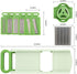 Supernal Mandoline Slicer?6 in 1 Vegetable Mandoline Slicer? Cheese/Vegetable Slicer?Vegetable Chopper, Potato Onion Chopper?Potato Chip Slicer?Kitchen Cutter Chopper for Vegetables Time Saver