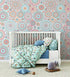 Fun Peel and Stick Wallpaper Cute Contact Paper Colorful Wallpaper Kitchen Contact Paper Decorative Self-Adhesive Wallpaper Removable Waterproof Easy to Clean Wall Covering Vinyl Rolls 17.7''x118''