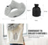 Travel Pillow for Airplane with Hood, Inflatable Neck air Pillow for car ,Travel accessoires nap Rest Sleep Business Trip Flight