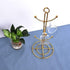 RomanticDesign 6 Holder, Countertop Mug Tree, 6 Hook Coffee Cup Dryer Kitchen Coffee Mug Tree Countertop Tea Cups Holder Stand,Gold