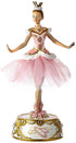 Kurt Adler 10-Inch Pink Musical Base Ballerina Figure
