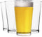 LUXU Classic Beer Pint Glasses(16 oz),Premium Pub Beer Glasses with Thick Base,Versatile Cocktail Shaker Beer Glass,Clear Glass Bar Tumblers Cocktail Mixing Glass for Cold Beverages, Soda, Water(4Pcs)