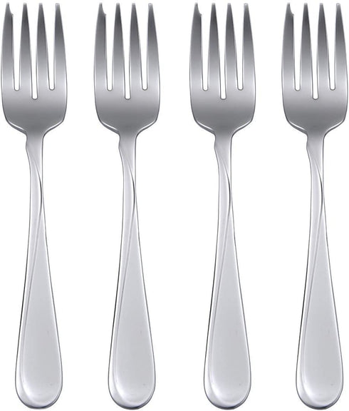 Oneida Flight Everyday Flatware Salad Forks, Set of 4