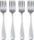 Oneida Flight Everyday Flatware Salad Forks, Set of 4