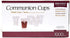 Broadman Church Supplies Plastic, Disposable, Recyclable Communion Cups, 1000 Count