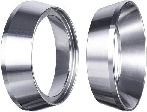 54mm Espresso Dosing Funnel, MATOW Stainless Steel Coffee Dosing Ring Compatible with 54mm Breville Portafilter