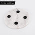 KES Paper Towel Holder Kitchen Standing Paper Towel Roll Holders with Natural Marble Base for Standard or Jumbo-Sized Rolls Brushed Finish, KPH100-2