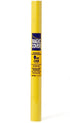 Magic Cover Premium Adhesive Vinyl Contact Shelf Liner and Drawer Liner, 18"x9', Solid Yellow
