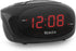 Westclox 70044A (Black) Super-Loud LED Electric Alarm Clock, Standard